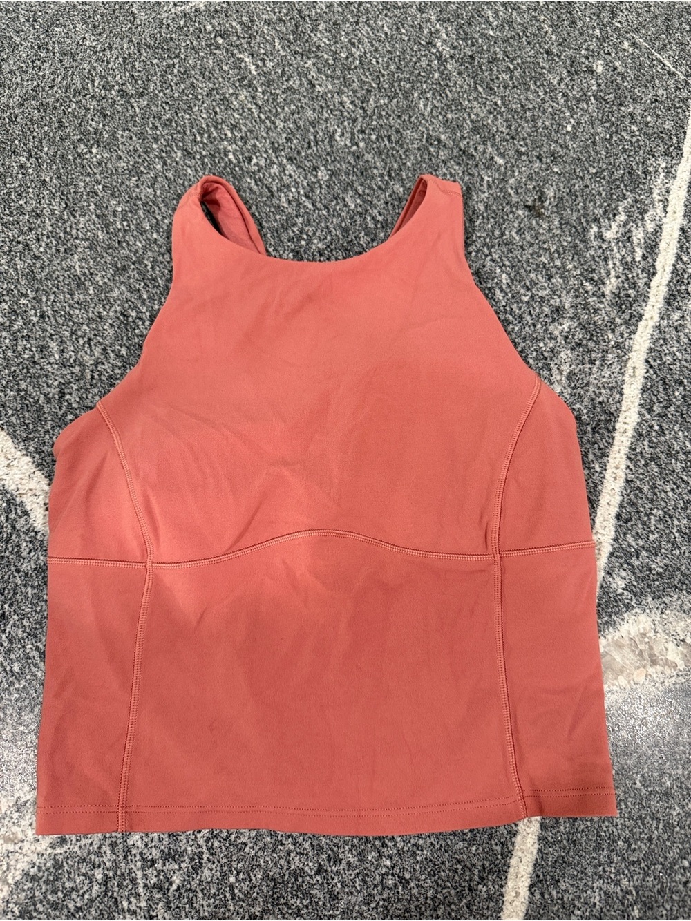 Women's Mauve Lululemon Align High-Neck Athletic Crop Top